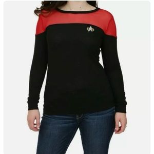 STAR TREK Federation Starfleet Cosplay Top